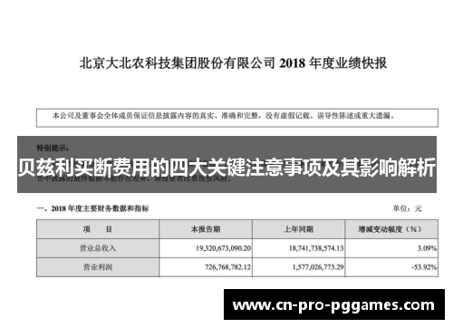 贝兹利买断费用的四大关键注意事项及其影响解析 贝兹利买断费用的四大关键注意事项及其影响解析