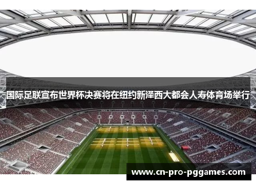 国际足联宣布世界杯决赛将在纽约新泽西大都会人寿体育场举行
